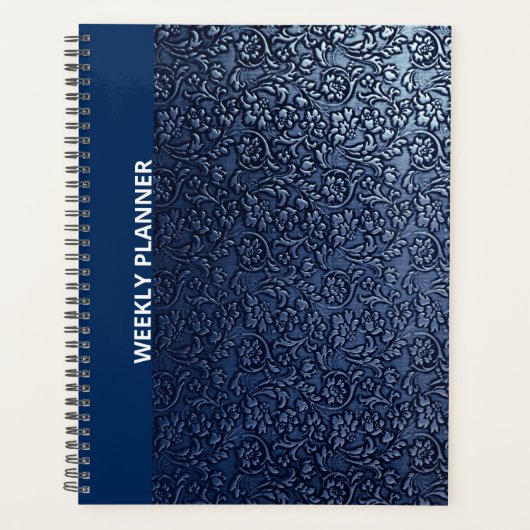 BLUE WEEKLY PLANNER PLANER (Vorderseite)