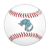 Blue Werewolf-Baseball Baseball (Vorderseite)
