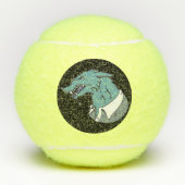 Blue Werewolf Black Penn Tennis Bälle (Vorderseite)