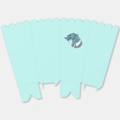 Blue Werewolf-Popcornboxen Geschenkschachtel (Ungeklappt)