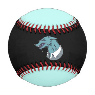 Blue Werewolf Schwarz-Blau-Baseball Baseball