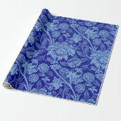 Blue Wey von William Morris Geschenkpapier (Ungerollt)