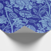 Blue Wey von William Morris Geschenkpapier (Ecke)