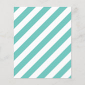 Blue Whale Baby Shower Bingo (Rückseite)