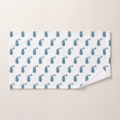 Blue Whale Coastal Beach Badetuch Set (Handtuch)