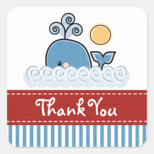 Blue Whale Danke, Stickers
