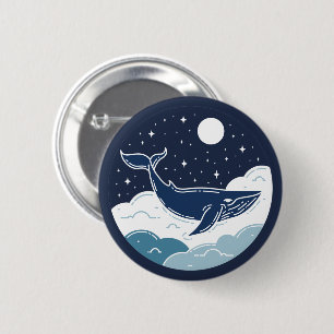 Blue Whale Dream Button