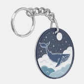 Blue Whale Dream Schlüsselanhänger (Vorderseite links)