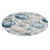 BLUE & WHALE FALL PUMPKINS & GOLD BLUME SCHNEIDEBRETT (Ecke)