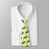 Blue Whale Neck Tie Krawatte (Gebunden)