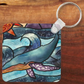 Blue Whale Schlüsselanhänger (Rückseite)