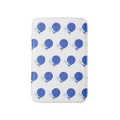 Blue Whale Shiplap Badezimmer Kinder Badematte (Vorderseite Vertikal)