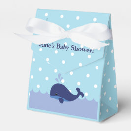 Blue Whale Themed Boy Baby Shower Fevor Box! Geschenkschachtel
