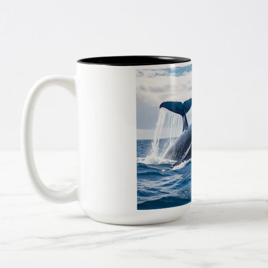blue whale zweifarbige tasse (Links)