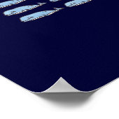 Blue Whales Decr Walls Poster (Ecke)