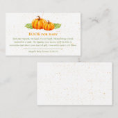 Blue Whales Ocean Book for Baby Begleitkarte (Vorne/Hinten)