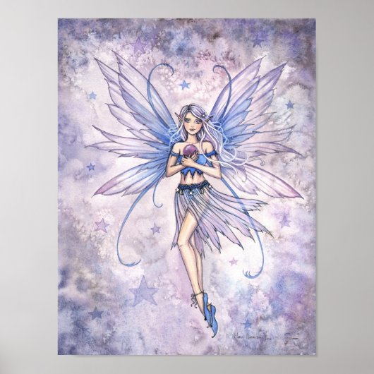 Blue Whisper Fairy Poster (Vorne)