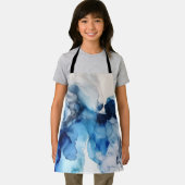 Blue & White Alcohol Tinte Schürze (Insitu)