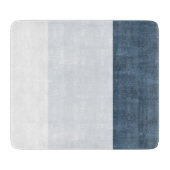Blue White Beach Schneidebrett (Vorderseite)