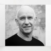 Blue White Beerdigung Service Ein kundenspezifisch Dreifach-gefaltete Programmkarte (Innenseite Mitte)