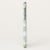 Blue, White Case Mate Barely There iPhone X Case (Hinten/Links)