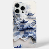 Blue & White Chinoiserie iPhone 13 Case – Artistic (Rückseite)