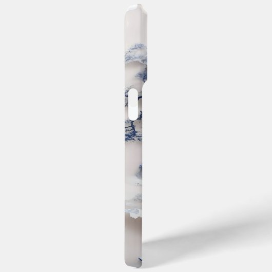 Blue & White Chinoiserie iPhone 13 Case – Artistic (Rückseite / Rechts)