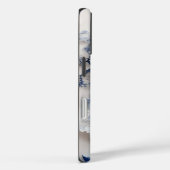 Blue & White Chinoiserie iPhone 13 Case – Artistic (Rückseite / Rechts)