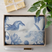 Blue & White Chinoiseries Dekoupage Seidenpapier (Geschenk)