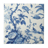 Blue & White Chinoiseries Fliese (Vorderseite)