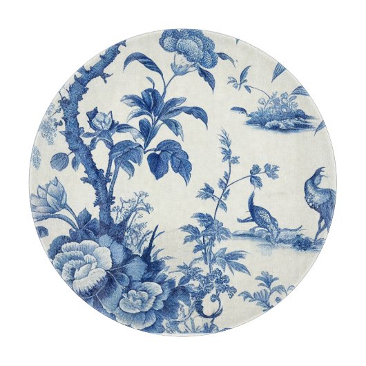Blue & White Chinoiseries Schneidebrett (Vorderseite)