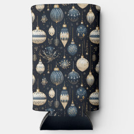 BLUE & WHITE CHRISTMAS HOLIDAY ORNAMENTS SELTERS DOSENKÜHLER