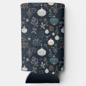 BLUE & WHITE CHRISTMAS HOLIDAY ORNAMENTS SELTERS DOSENKÜHLER (Rückseite)