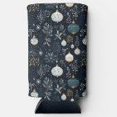 BLUE & WHITE CHRISTMAS HOLIDAY ORNAMENTS SELTERS DOSENKÜHLER (Vorderseite)