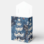 Blue White Christmas Tree Holiday Geschenkboxen Geschenkschachtel (Geöffnet)