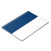 Blue & White CUSTOM Notizblock (Linke Seite)