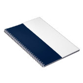 Blue & White CUSTOM Notizblock (Rechte Seite)