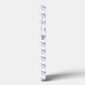 Blue White dala Pferd iPhone Gehäuse Case-Mate iPhone Hülle (Rückseite / Links)