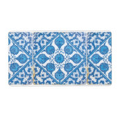 Blue White Delft Cornflower Labels (Vorne)