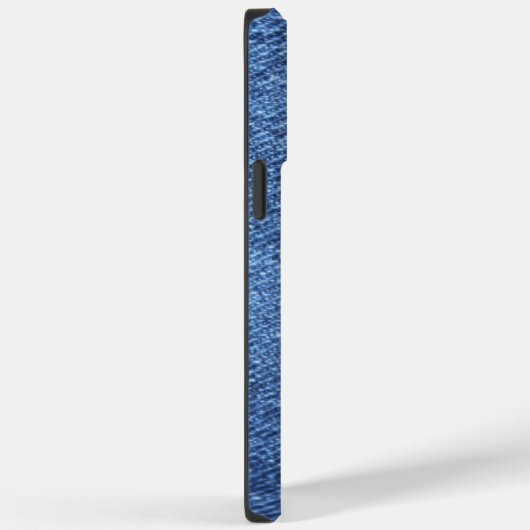 Blue White Denim Theme Wedding Case-Mate iPhone Hülle (Rückseite / Rechts)