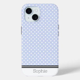 Blue White & Dots Custom Samsung Case-Mate iPhone Hülle