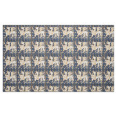BLUE WHITE FANTASY GRIFFINS STOFF (Fat Quarter (45,7 x 55,9 cm))