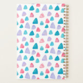 Blue & White Foto Collage Planer (Rückseite)