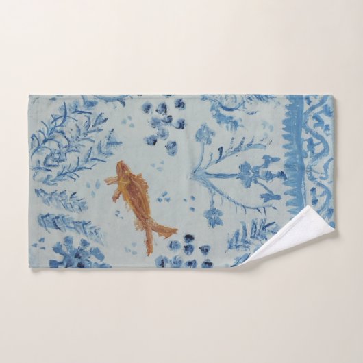 Blue White Ginger Jar Handtuch Set Handtuch Set (Handtuch)