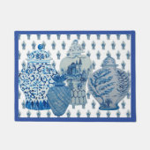 Blue & White Ginger Jars Fußmatte (Vorderseite)