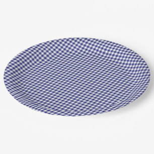 Blue-White Gingham-PAPER PARTY TELLER