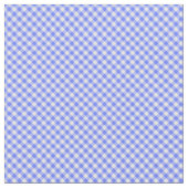 Blue White Gingham Stoff (Nahaufnahme)