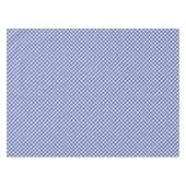 Blue White Gingham Tischdecke (Vorderseite (Horizontal))