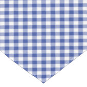 Blue White Gingham Tischdecke (Schrägansicht)