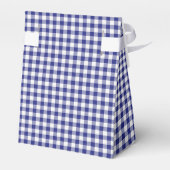 Blue-White Ginham-GASTGESCHENK BOX, Zelt Geschenkschachtel (Rückseite)